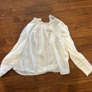 Zara Embroidered High Neck Top